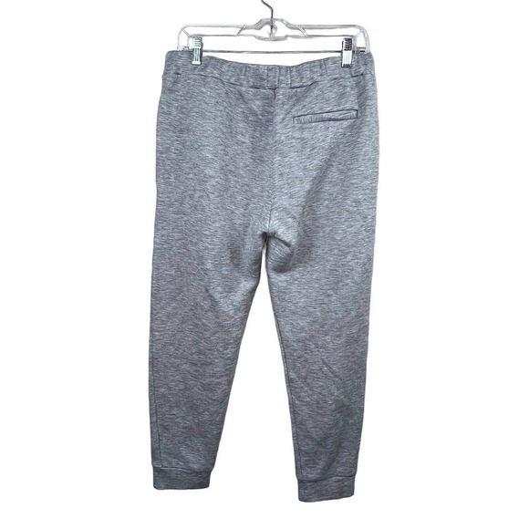 Theory Heather Gray Elastic Waist Pull on Athletic Jogger Pants Size M - Picture 9 of 12